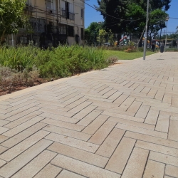 אבן הרובע אומבריאנו גרינטא באז' , רח' איילת השחר אור יהודה,  תמא- תכנון מרחב אורבני 