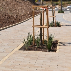  אבן  הרובע  ואריחי טוסקנה בגימור אומבריאנו