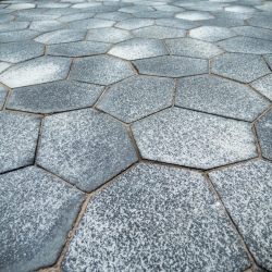  ריצוף אבן פויגונאלית מסדרת אומבריאנו  